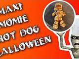 Rapide de maxi momie hot dog spécial halloween