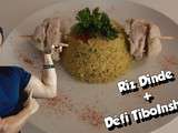 Riz Dinde + Défi Pour TiboInshape