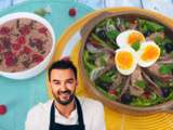 Tous en cuisine #67 : je teste la mousse lactée stracciatella et la salade niçoise de cyril lignac