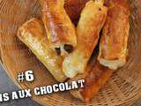 Tuto #6 : comment faire des minis pains aux chocolat (chocolatine)