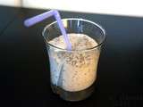 Milkshake banane et chia / Chia and banana milkshake