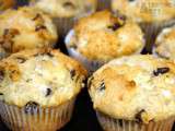 Muffins choco-banane-peanut butter