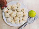 Crinkles à la noix de coco et citron vert