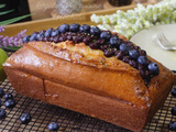 Cake au citron et myrtilles de Cédric Pernot