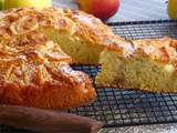 Gâteau aux pommes ,noix de coco et cannelle