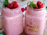 Smoothie aux framboises