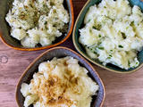 Trio d’écrasé de pommes de terre