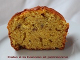 Cake à la banane et au potimarron