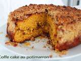 Coffee cake au potimarron