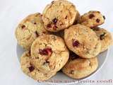 Cookies aux fruits confits