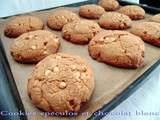 Cookies spéculoos et chocolat blanc