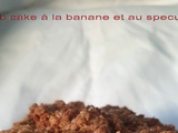 Crumb cake à banane et au spéculos