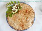 Gateau à l'amande et aux fleurs d'acacia