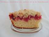 Gateau crumble au citron et aux framboises