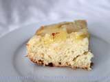 Gâteau renversé à l'ananas et au chocolat blanc