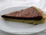 Tarte choco noisette et sa pâte sablée à l'avocat