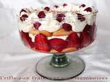 Trifle aux fraises et aux framboises