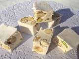 Nougat blanc au miel