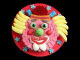 Gateau bonbons clown