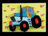 Tracteur en bonbons