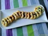 Palmiers chèvre et tomates séchées