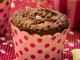 Muffins double chocolat