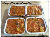 Barquettes de ratatouille (sans poivron)