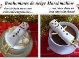 Bonhommes de neige Marshmallow