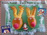 Brioche Rudolph - le petit renne au nez rouge