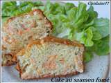 Cake au saumon fumé