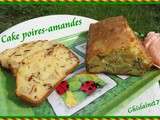 Cake poires-amandes