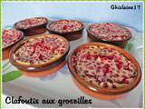 Clafoutis aux groseilles