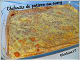 Clafoutis de potiron au curry