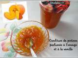 Confiture de potiron parfumée à l'orange et à la vanille