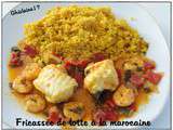 Fricassée de lotte à la marocaine