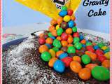 Gravity Cake (avec m&Ms)