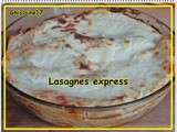 Lasagnes express