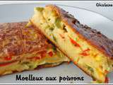 Moelleux aux poivrons