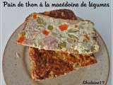 Pain de thon à la macédoine de légumes