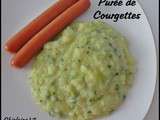 Purée de courgettes - 2ème