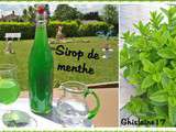 Sirop de menthe - 2ème