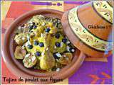 Tajine de poulet aux figues