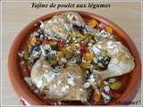 Tajine de poulet aux légumes