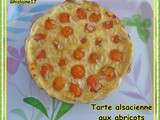 Tarte alsacienne aux abricots