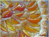 Tarte amandine aux nectarines