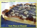 Tarte Poire et Chocolat