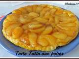 Tarte Tatin aux poires