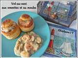 Vol au vent aux crevettes et aux moules