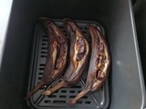 Bananes farcies au chocolat air fryer Ninja AF400eu