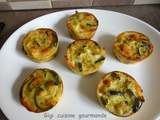 Bouchées de courgettes et mozza